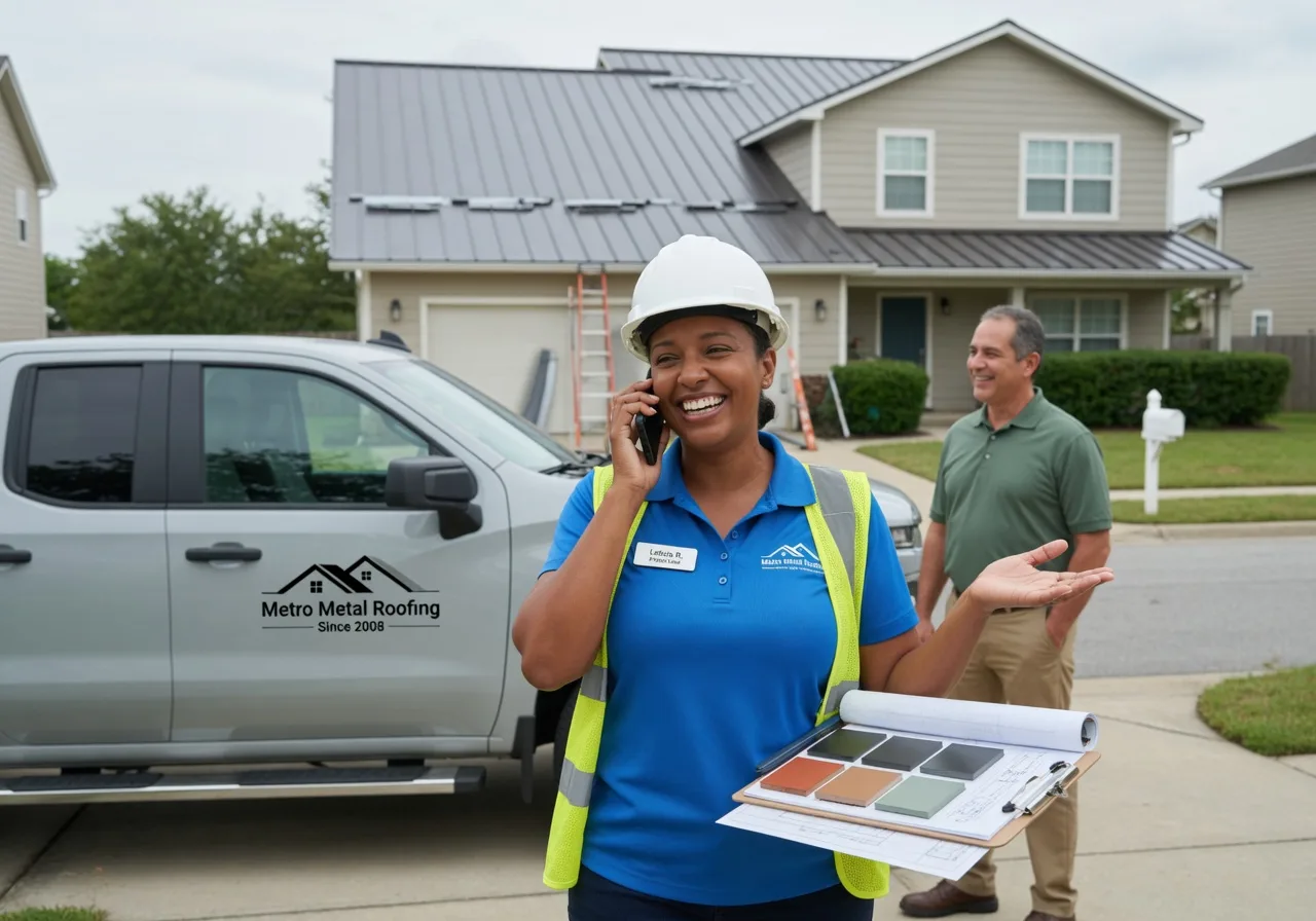 Storm Damage Metal Roof Repair in Hobart, NY